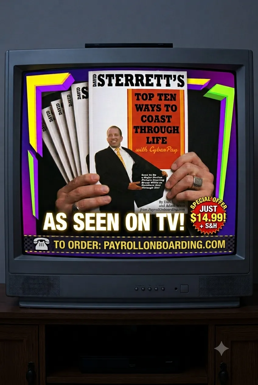 The book featured on television